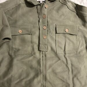 Holley girl green tunic